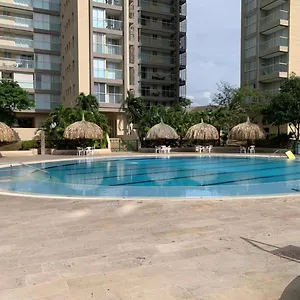 Encantador Apto De Lujo En Zazue Beach Club Santa Marta (Magdalena)